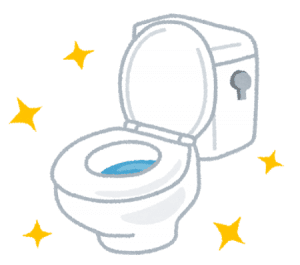 ピカピカのトイレ