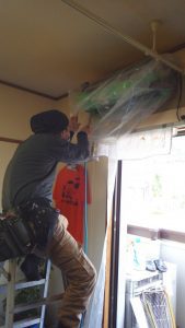 プロに任せてエアコンお掃除完了