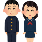 【卒業式】中学生と高校生が卒業の挨拶に来てくれました