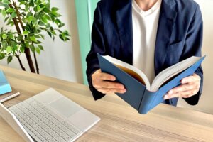 キャンセル時間を使って読書タイム