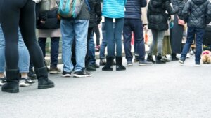 年末は混雑します